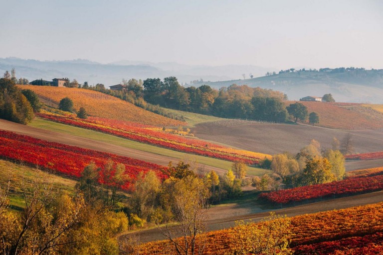 The hills of Maranello, Italy