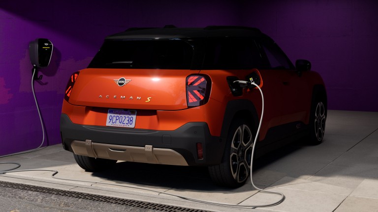 All-Electric MINI Aceman - mosaic - charging and range