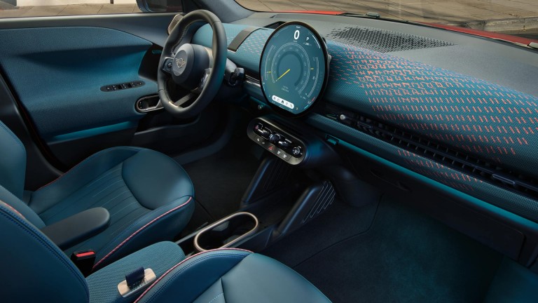 All-Electric MINI Aceman - interior - gallery experience modes - media
