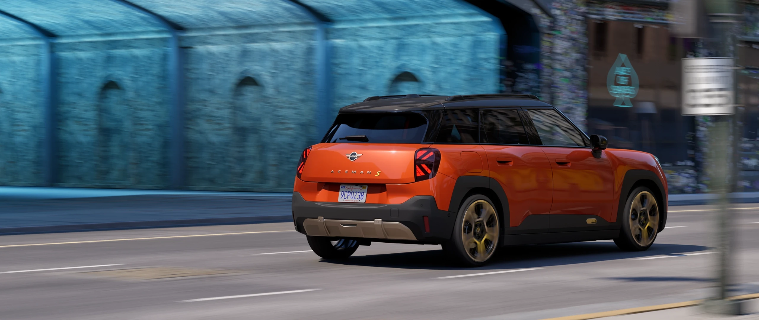 All-Electric MINI Aceman - Stage