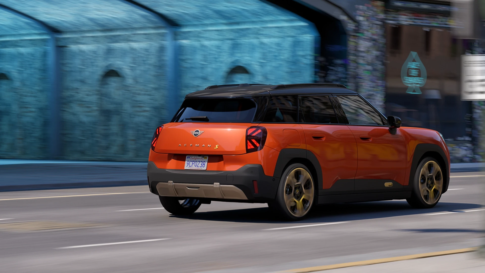 All-Electric MINI Aceman - Stage
