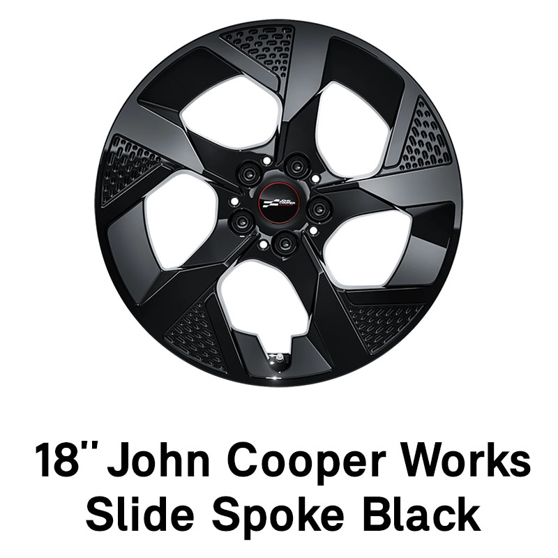 MINI - equipment - 18 inch JCW slide spoke black