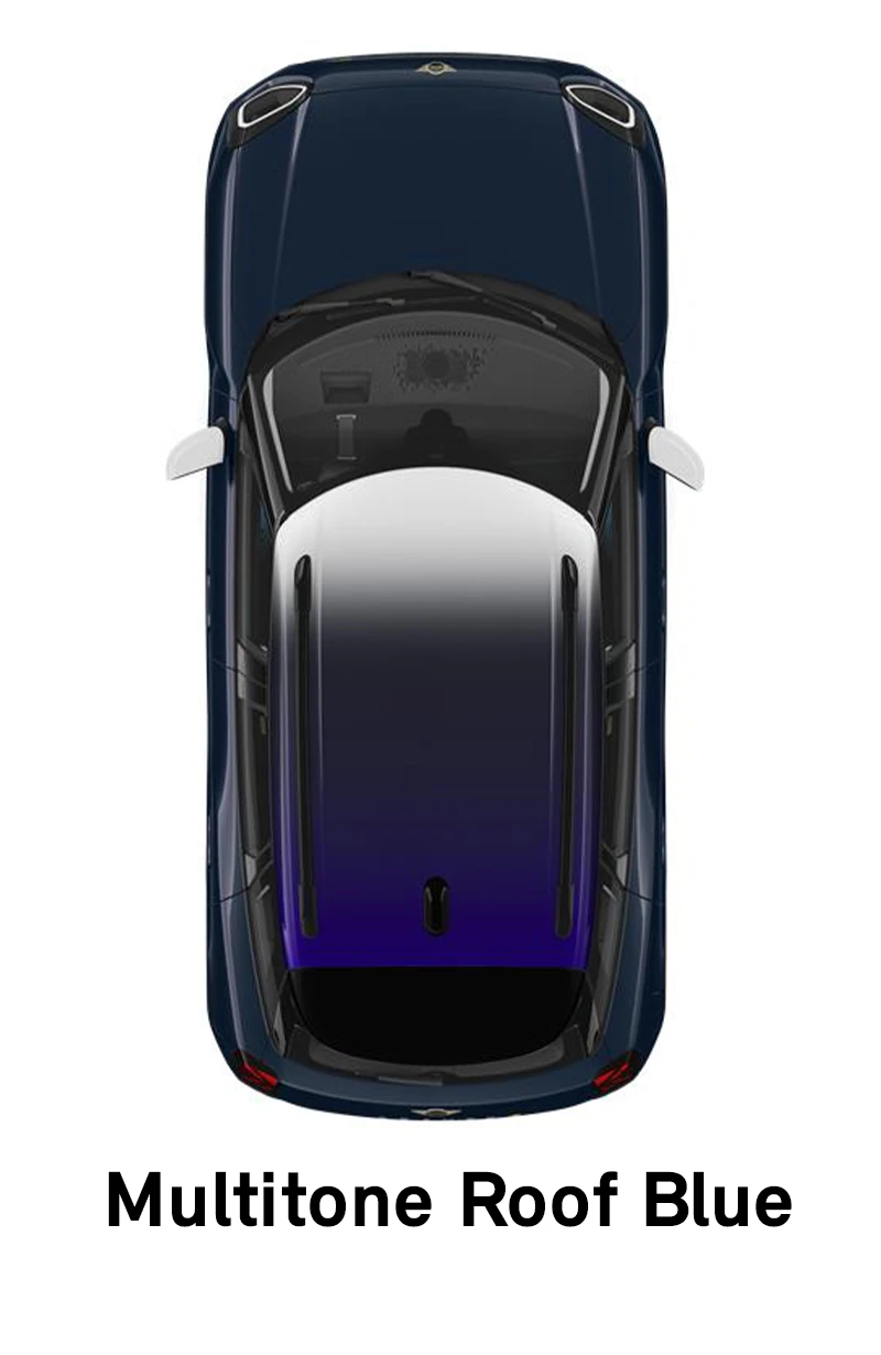  MINI - equipment - classic style roof in multitone blue