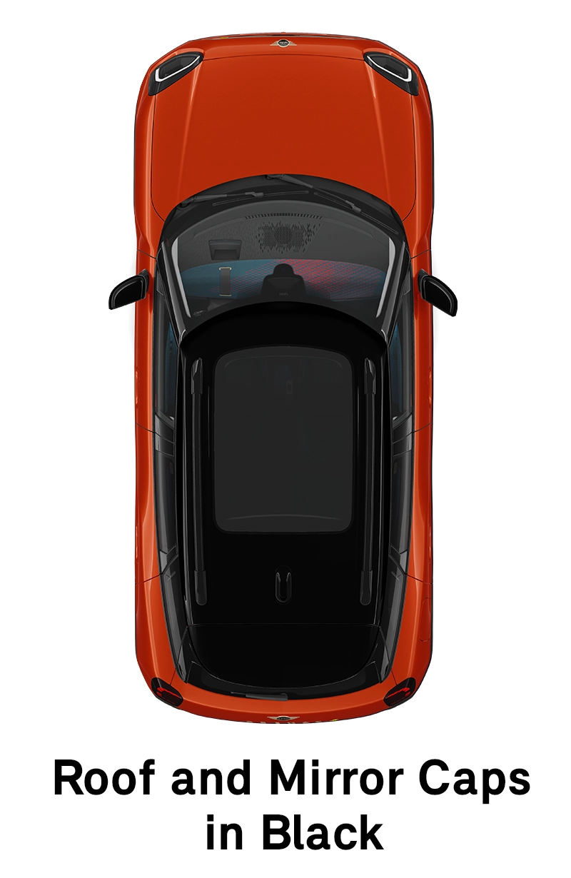  MINI - equipment -exclusive style roof in black