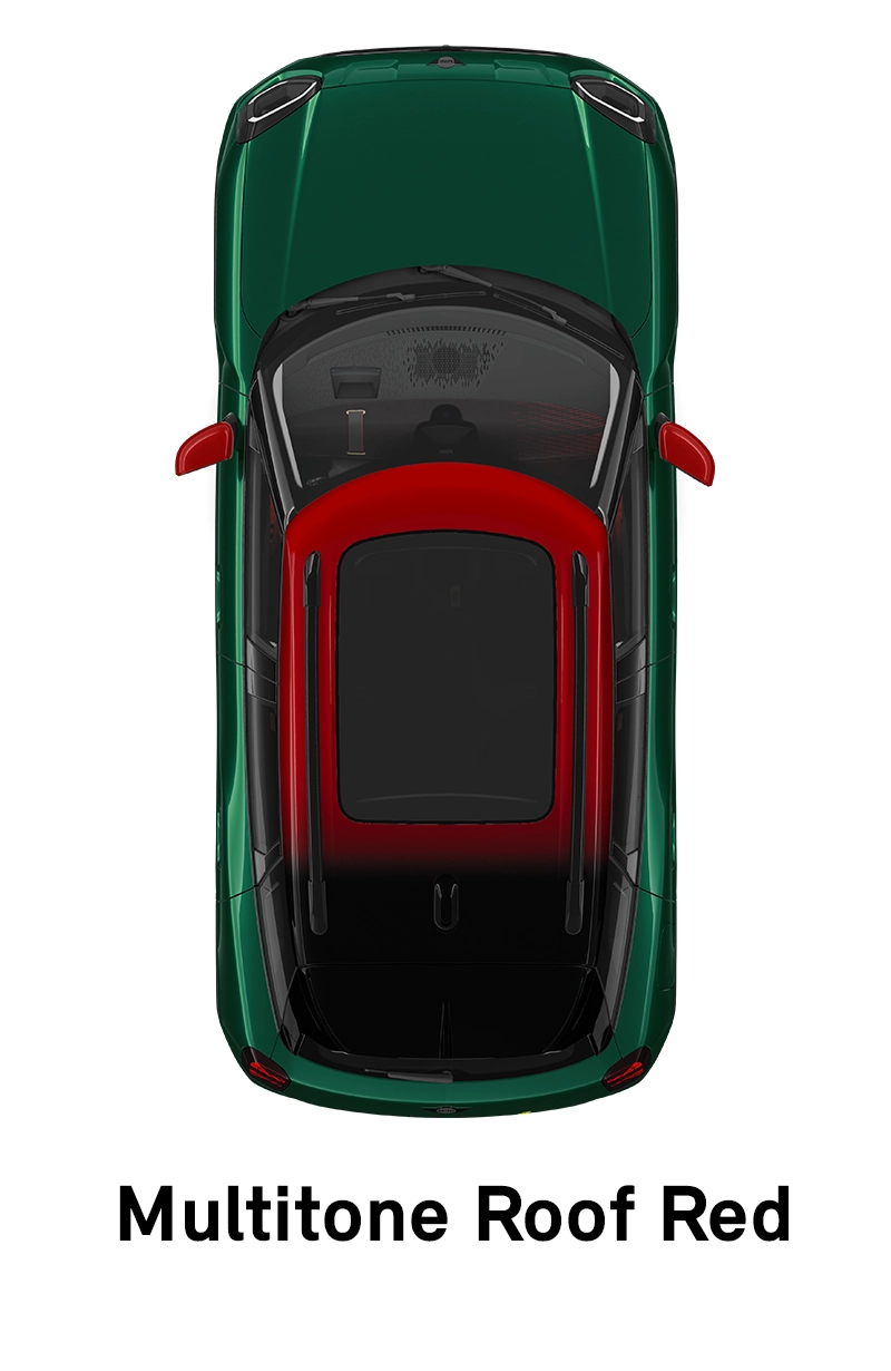  MINI - equipment - sport style roof multitone red