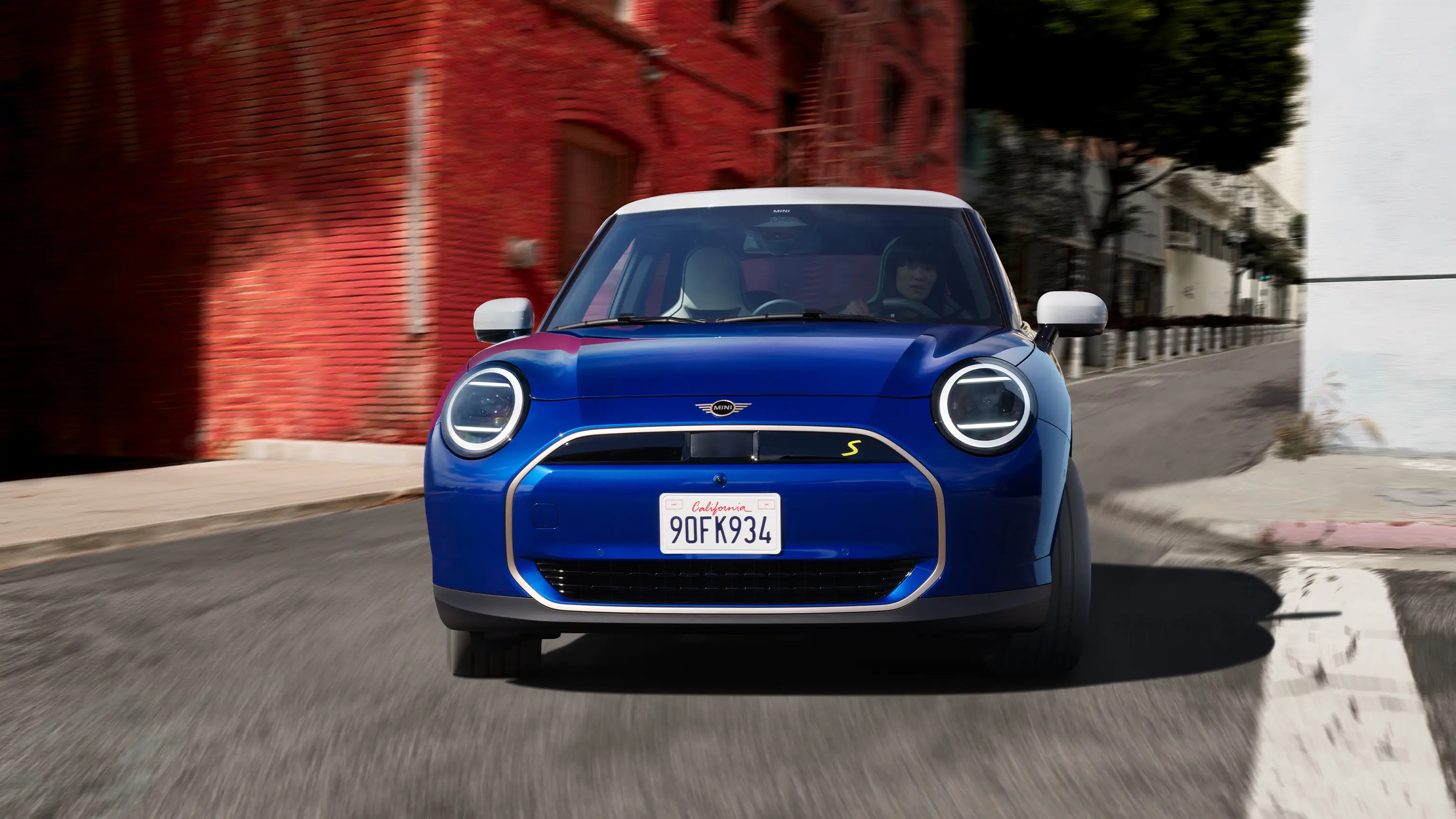 All-Electric MINI Cooper - front view