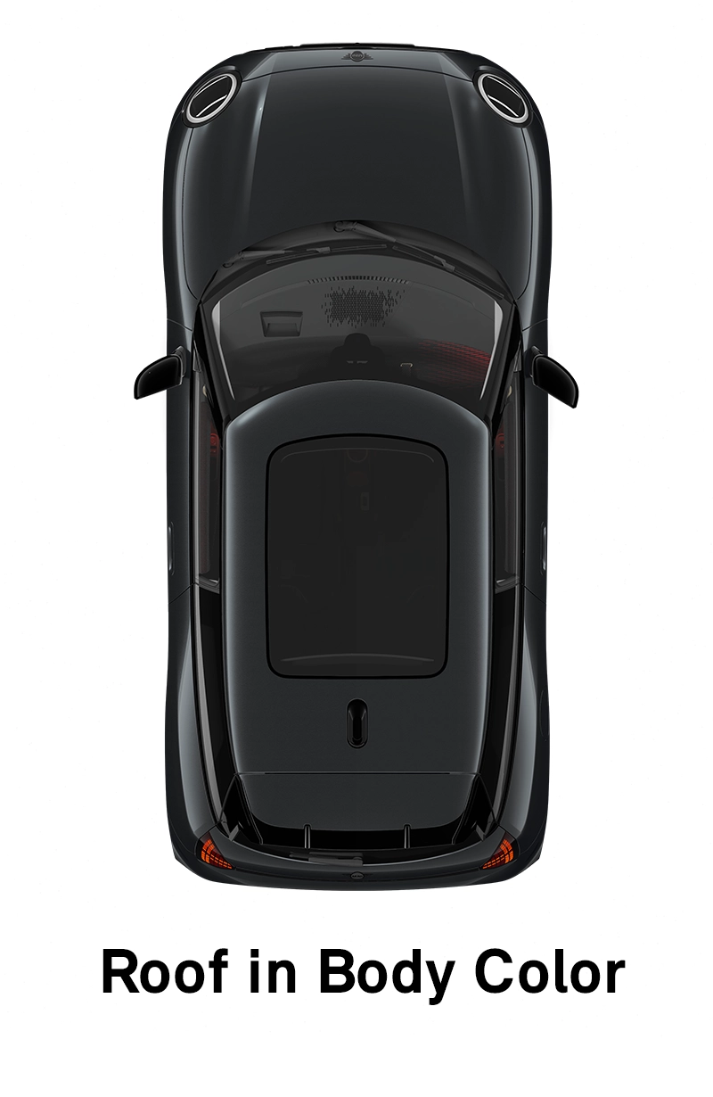  MINI - equipment - sport style roof in body color