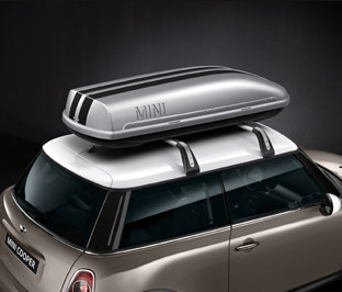 Mini Roof Box 320 Litre In Silver