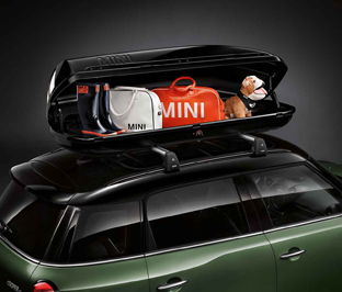 Mini Roof Box 320 Litre In Black