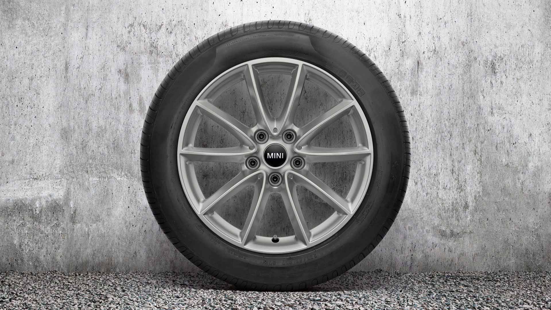 Mini Light Alloy Wheel Light Spoke 683 In Ferric Grey