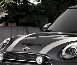 Mini Bonnet Stripes Matte Silver