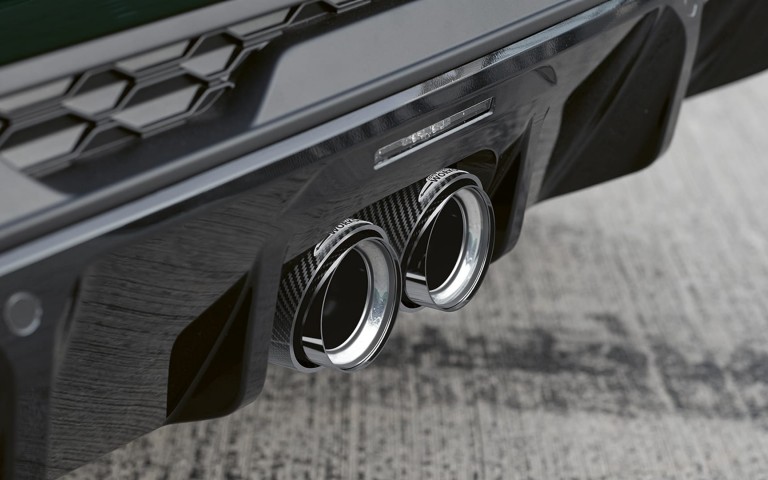 jcw tailpipe trim