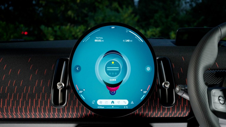 Core Mode dash display