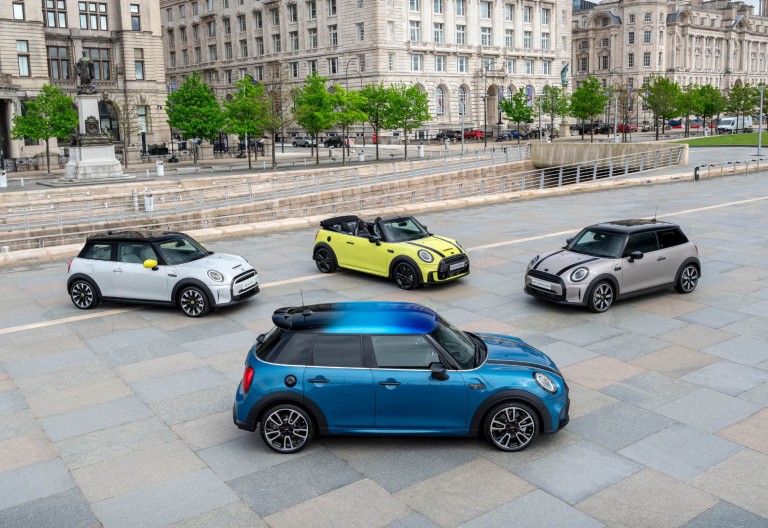 mini range – mini model range – the mini family