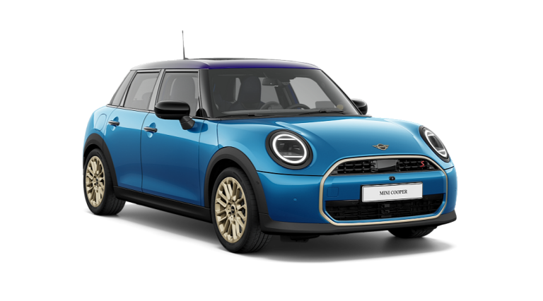 New MINI Cooper 5-door cut-out