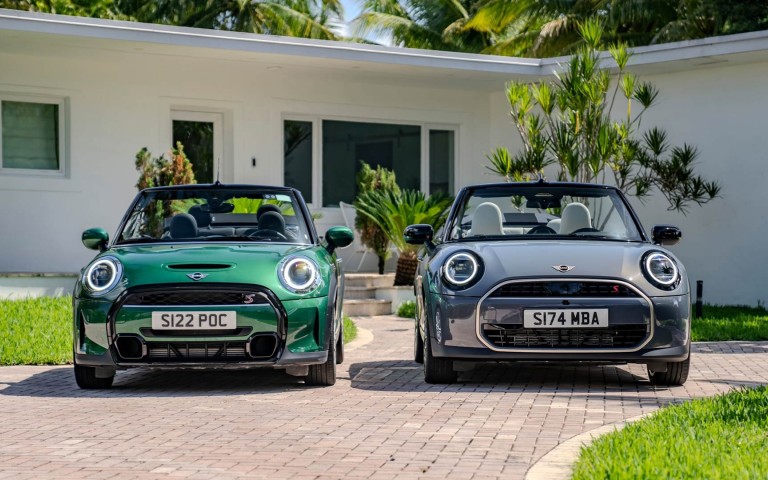 Neuer MINI Cooper 3-Türer British Racing Green Produktion