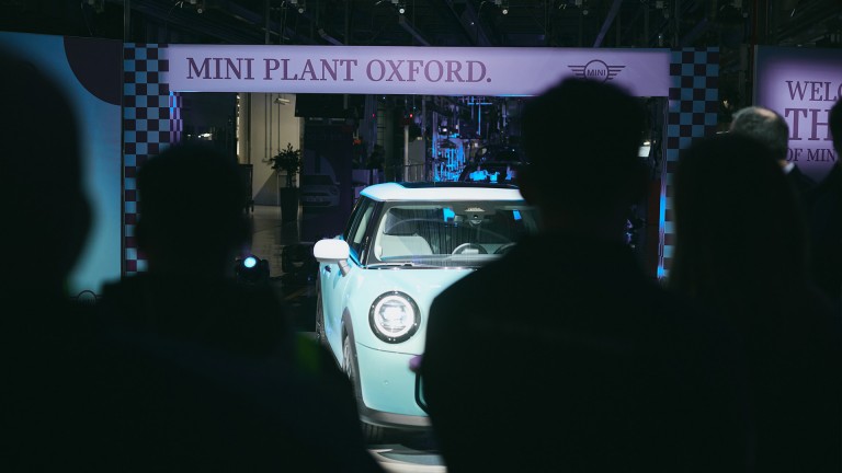 New MINI Cooper Production event