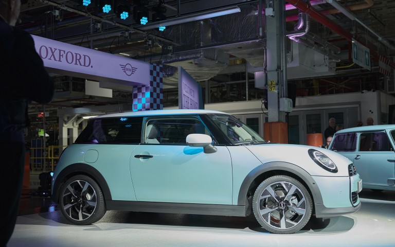 New MINI Cooper Production event