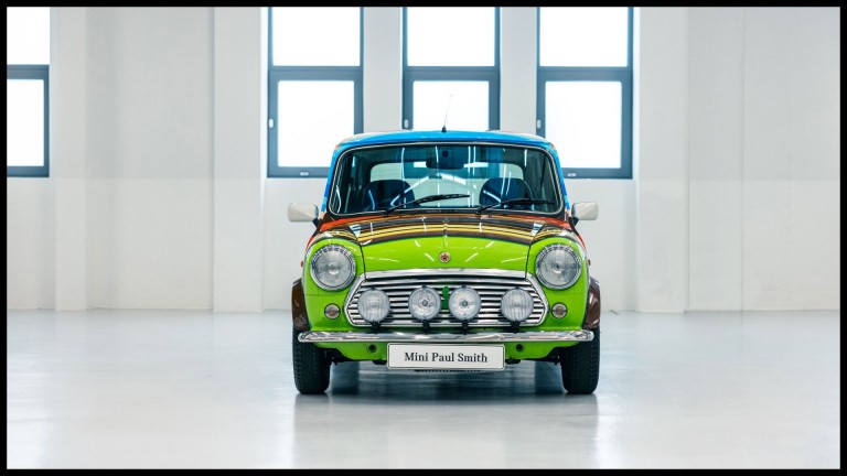 An image of the Mini Paul Smith from the front