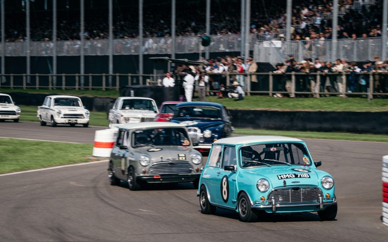 Classic MINI in motion