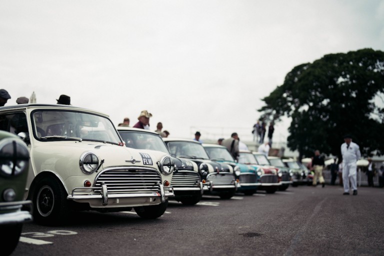 Classic MINIs at Goodwood Revival 2021