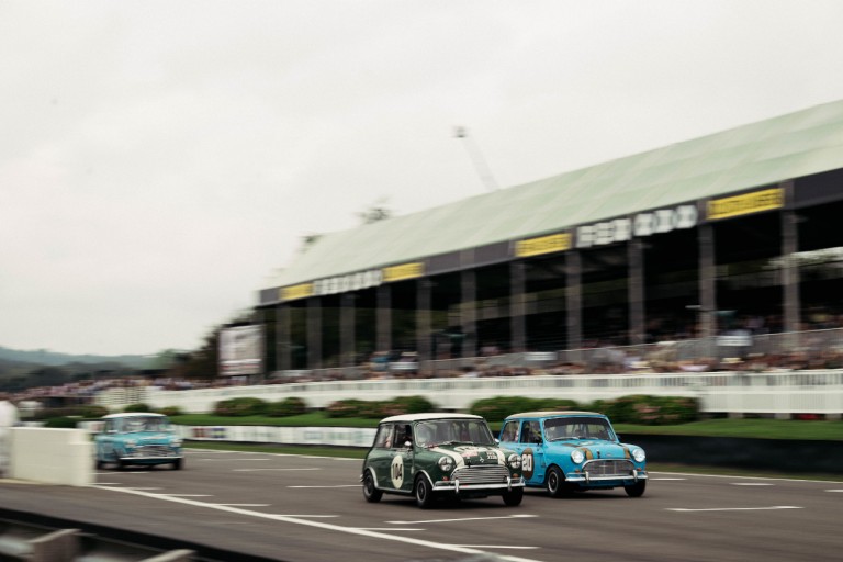 MINIs in the John Whitmore Trophy race