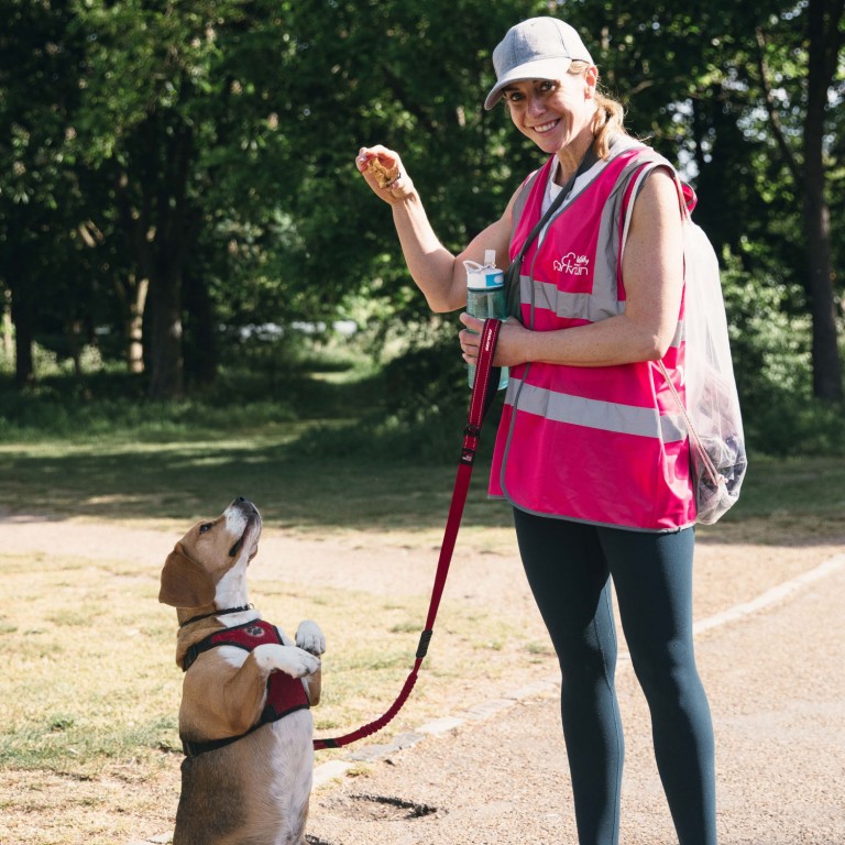 MINI Parkrun Woman with Dog