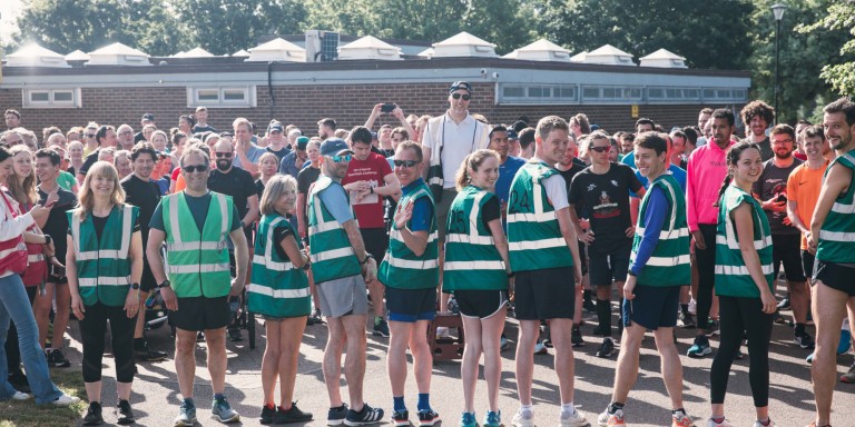 Group of people at Southampton Parkrun