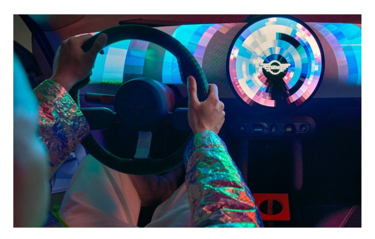 MINI Aceman Concept steering wheel