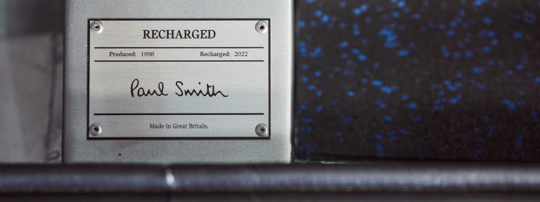 Paul Smith MINI Recharged on set