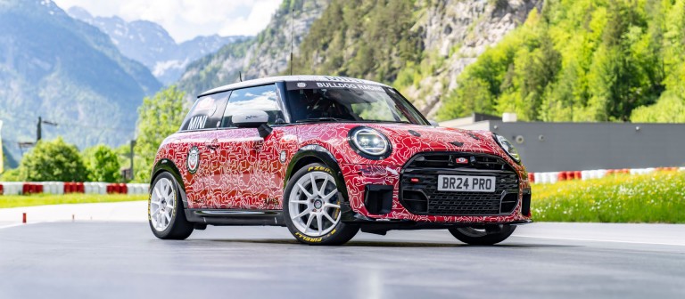 MINI John Cooper Works prototype at the Nürburgring 24-hour race hero
