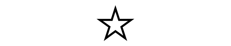 MINI star icon - stands for a service benefit.