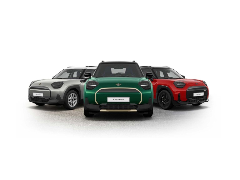 All-Electric MINI Aceman - TRIM Collage