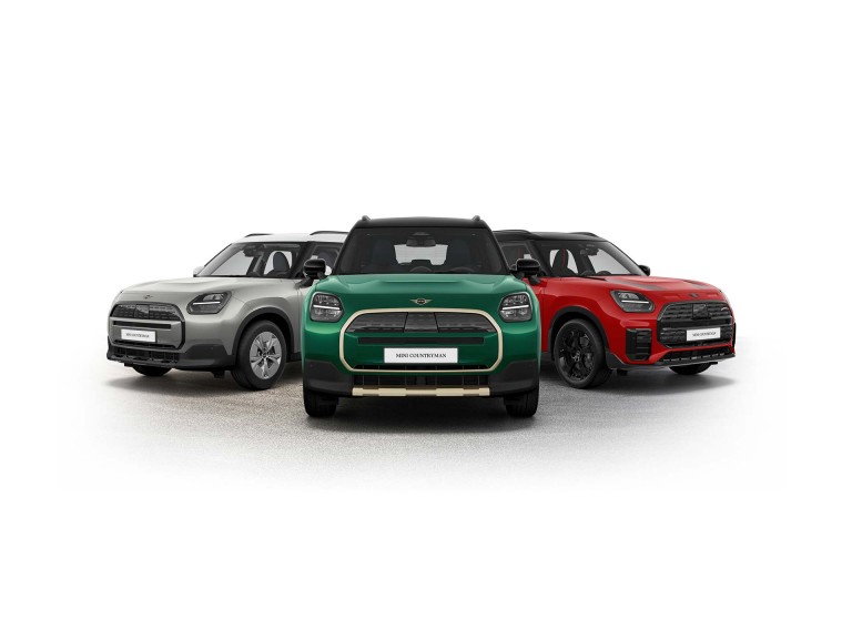 All-Electric MINI Countryman - TRIM Collage