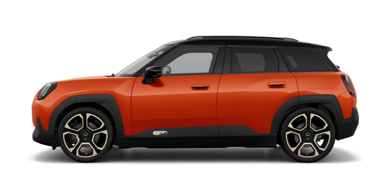 all-electric MINI Aceman cut-out