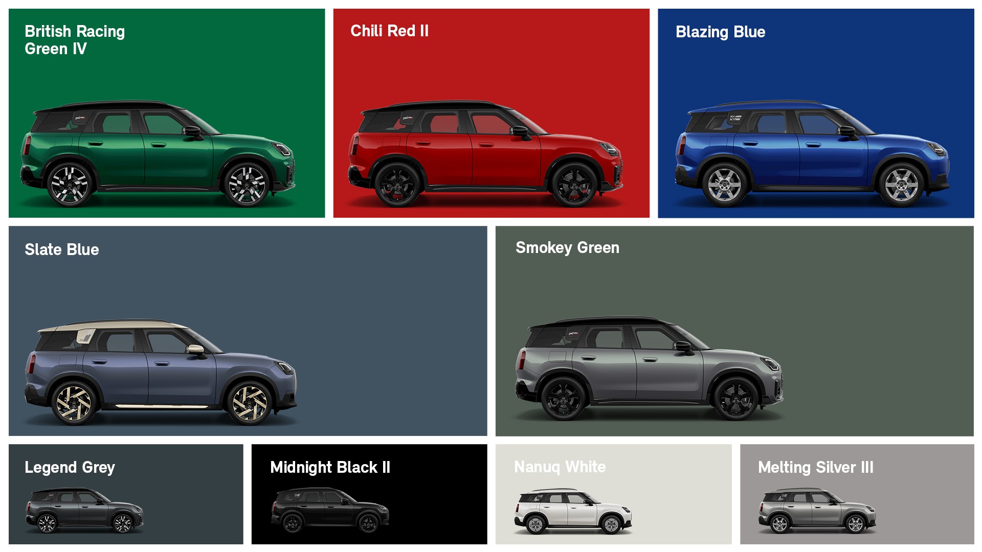 Professional Mini Color MINI Colours & Paint Options | Find Your Perfect Shade