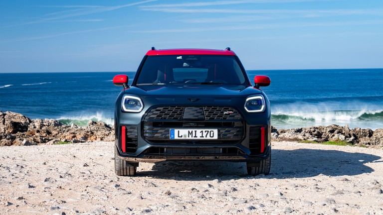 MINI John Cooper Works Countryman on the beach